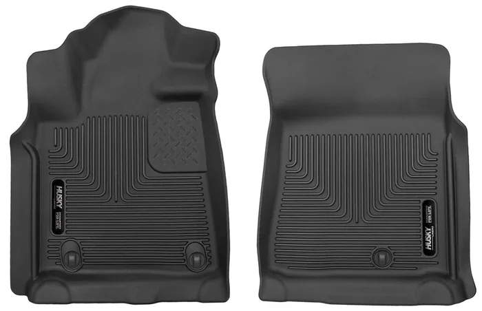 Husky Liners – X-Act Contour Fits 2007 – 2011 Toyota Tundra Crewmax/Double/Standard Cab, 2008 – 2011 Toyota Sequoia, Front Row
