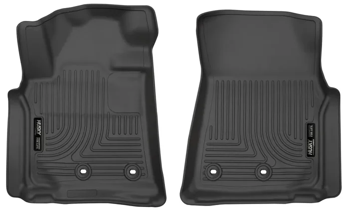 Husky Liners Weatherbeater Floor Mats Fits 2013-2021 Toyota L& Cruiser; Lexus Lx570 Front Row, 2-Pc Black – 13091