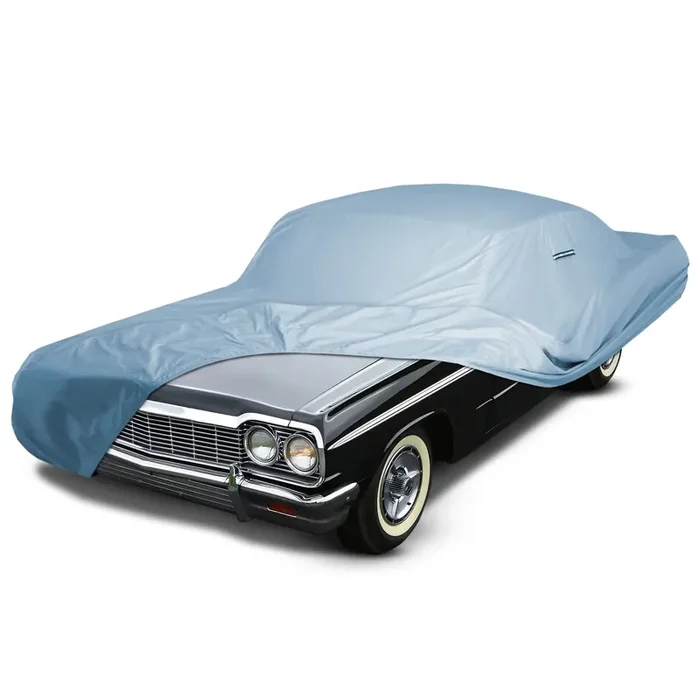 Icarcover Custom Car Cover For Chevy Impala 2-Door, 4-Door, Waterproof All Weather Rain Snow Uv Sun Protector Full Exterior Indo