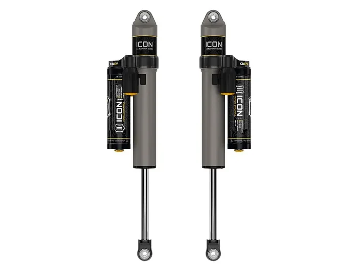 Icon, 3-6 Lift, Rear 2.5 Vs Pb/Cdev Shocks, Pair, Compatible With 2017-Up Ford F250/F350 Sd 4Wd, 37701Ep