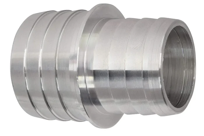 Ict Billet 1-1/4‘ To 1-1/2‘ Inch Hose Barb Splice Coupler Repair Reducer Fitting Adapter Connector Radiator Coolant Intercooler Heat Exchanger Fluid Manufactured In Usa Aluminum An627-21A