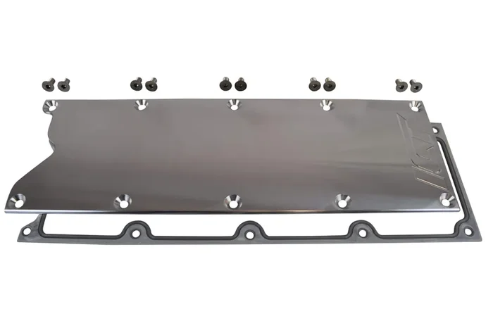 Ict Billet Ls Gen 3 Valley Pan Cover Plate With Gasket Billet Aluminum Low Profile Custom Knock Sensor Lsx Ls1 Lm7 Lr4 Lq4 Ls6 L