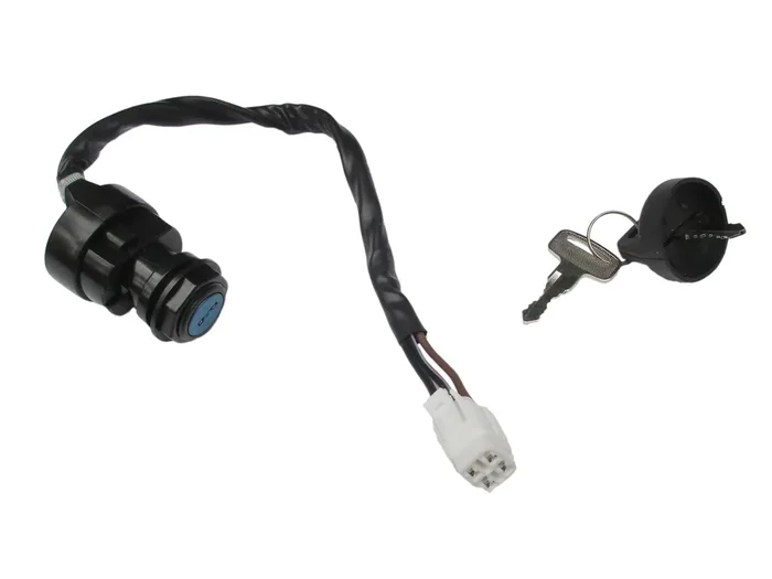 Ignition Key Switch For Yamaha Kodiak 400 Yfm400 2X4 4X4 2003-2006