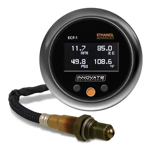 Innovate Motorsports ECF-1 (FUEL) Ethanol Content & Air/Fuel Ratio Gauge (Complete Kit)