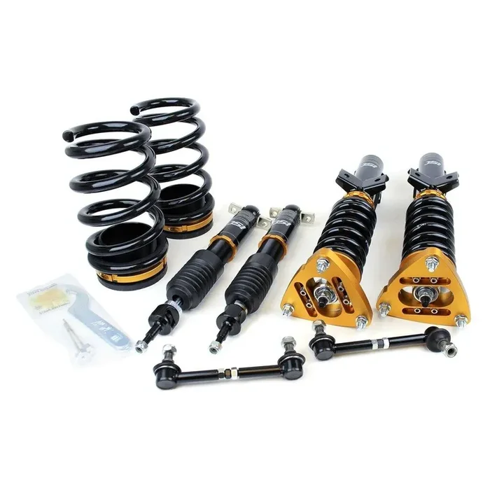ISC Suspension F026B-C – 0″-3″ x 0″-3″ N1 Basic Street Comfort Series Front and Rear Lowering Coilover Kit (2015-2023 Mustang / GT350)
