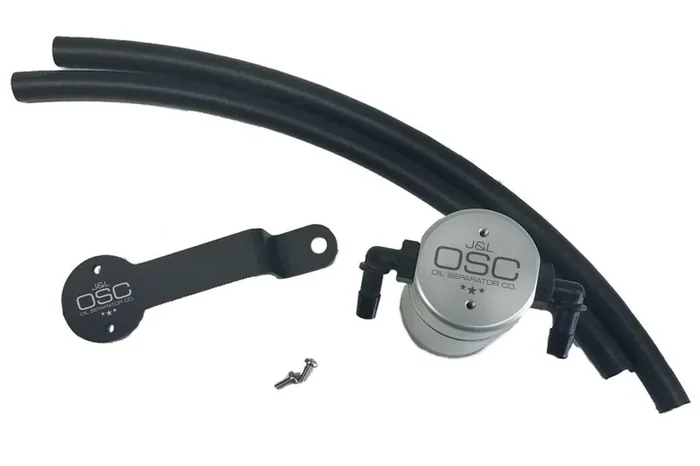 J&L 3032P-C 13-18 Fusion 2.0 EcoBoost 3.0 Oil Separator Passenger Side (Clear)
