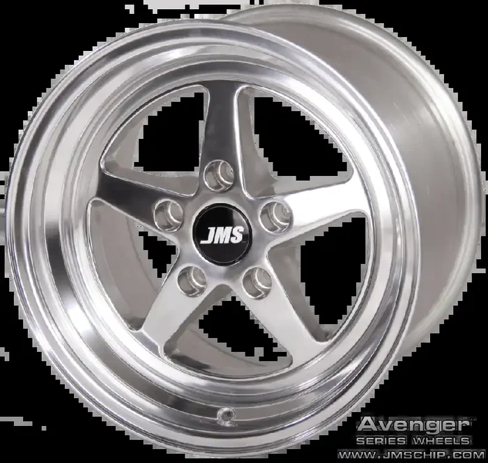 JMS 05-2014 Mustang 15×10 Avenger Style Wheel (Polished)
