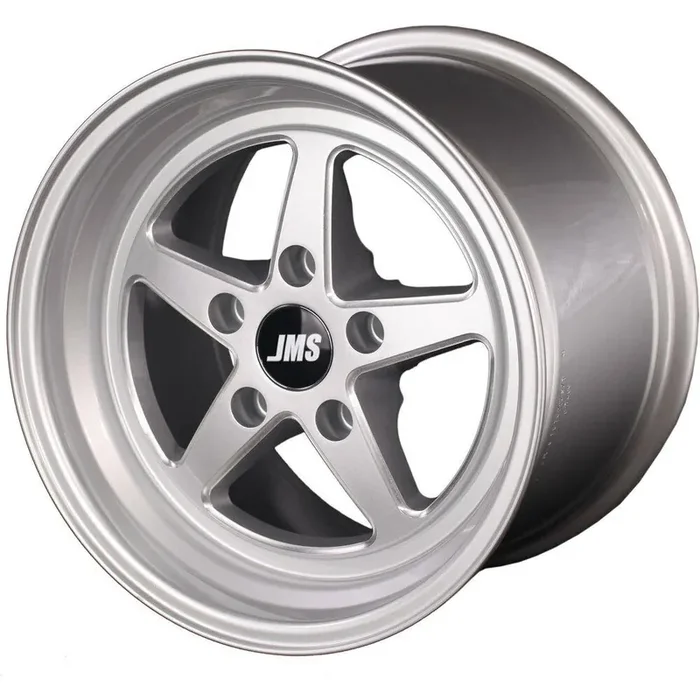 JMS 94-04 Mustang 15×10 Avenger Style Wheel (Silver Diamond Cut)