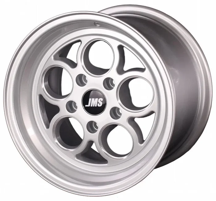 JMS 94-04 Mustang 15×10 Savage Style Wheel (Silver Diamond Cut)