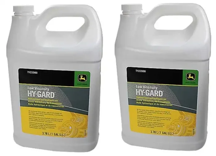 John Deere Original Equipment (2) Gallons Of Hy-Gard Transmission & Hydraulic Oil . (2)