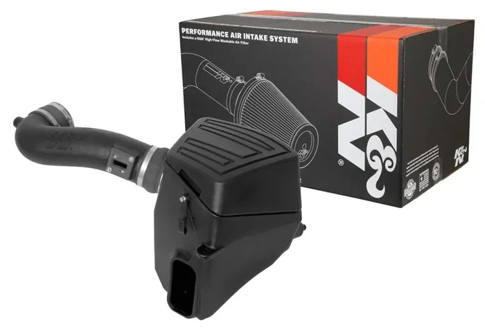K&N Cold Air Intake Kit Increase Acceleration & Towing Power, Guaranteed To Increase Horsepower Up To 16Hp Compatible With 5.3/6.2L, V8, 2019 Chevy/Gmc (Silverado 1500, Sierra 1500), 63-3109