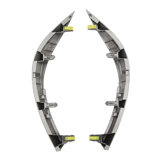 Kimiss Side Central Center Dashboard Cover, 1 Pair 55436 02330 Left And Right Side Upper Side Air Vent Pannel Strip For Corolla Central Dashboard Trim Strip