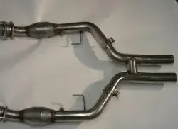 Kooks 05-2010 Mustang GT 3″ x 3″ Stainless Steel “GREEN” Catted H-Pipe
