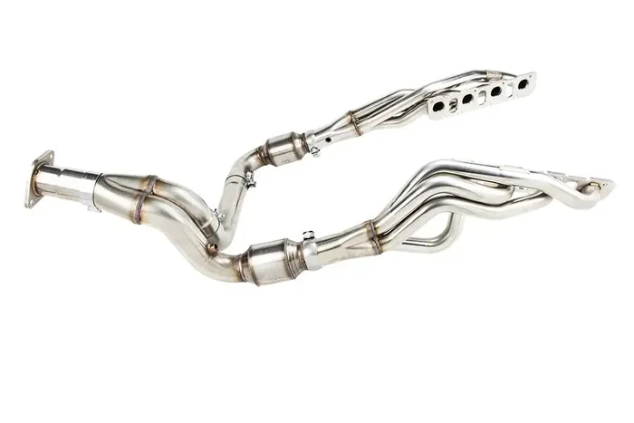 Kooks 1-3/4″ SS Headers & GREEN Y-Pipe. 2019-2020 Ram 1500 5.7L. Connects to OEM. – 3520H230
