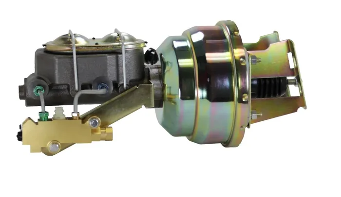 LEED Brakes 3U1A1 8 in Dual Power Booster ,1-1/8in Bore, side valve disc/drum (Zinc)