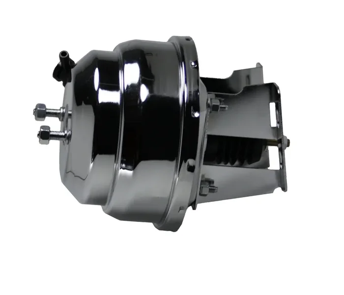 LEED Brakes 4N 8 in Dual Power Booster (Chrome)