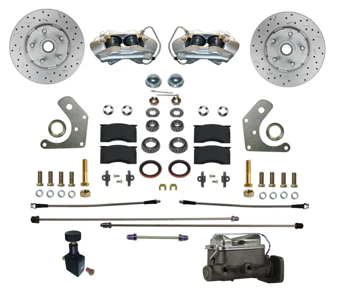 LEED Brakes FC2002-C05X Manual Front Disc Brake Conversion Kit – MaxGrip XDS