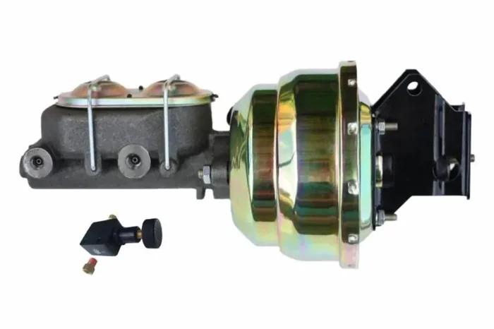 LEED Brakes G8305 8 inch Dual Power Booster Kit with 1 inch Bore Master – Adj Prop Valve
