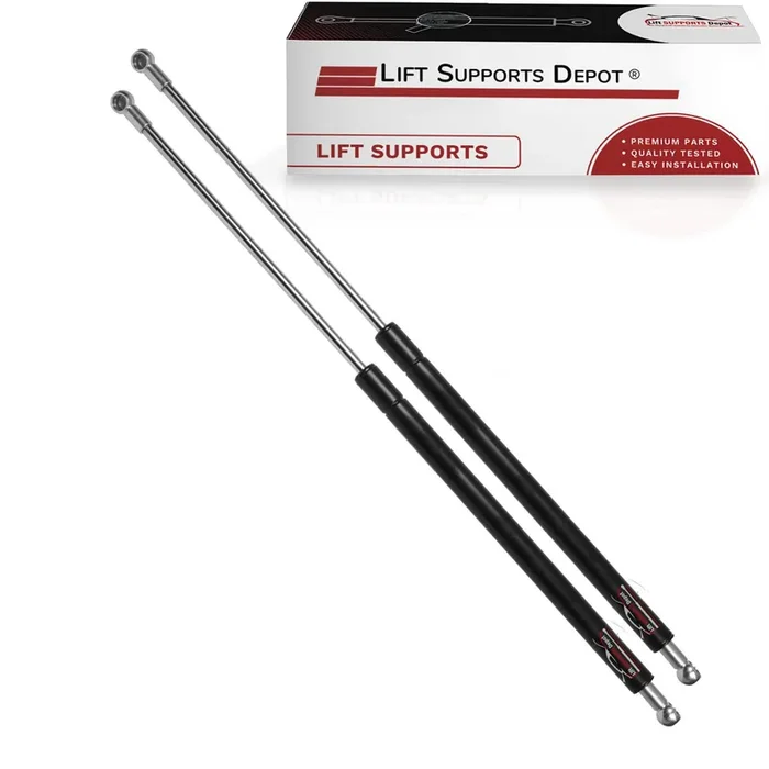 Lift Supports Depot Qty (2) 10Mm Metal Cup End Lift Supports 20 Inch Extended X 250Lbs Shocks Struts