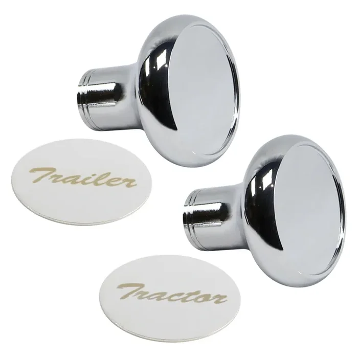 Lostar (Pair) Air Valve Knob Tractor/Trailer Fits Peterbilt Kenworth Freightliner
