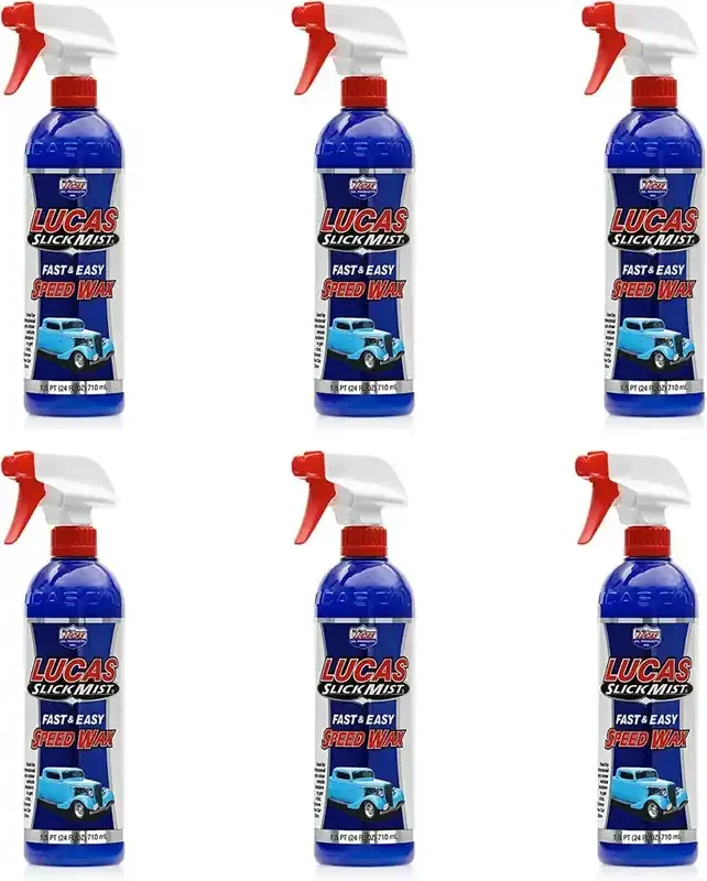 Lucas Oil 10160 Slick Mist Speed Wax – 24 Ounce (Pack Of 6)