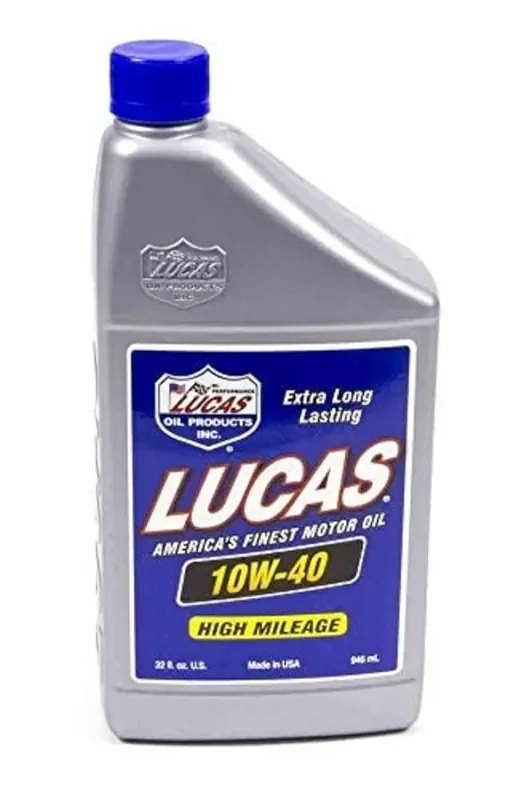 Lucas Oil 10275 Sae 10W-40 Motor Oil – 1 Quart Bottle