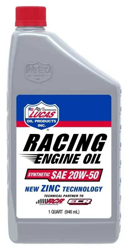 Lucas Oil 10615 Racing Only Synthetic Sae 20W-50 Engine Oil – 1 Quart