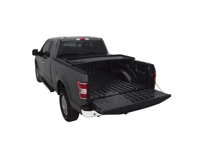 Lund Genesis Tri-Fold Soft Folding Truck Bed Tonneau Cover 950193 Fits 2014 – 2018, 2019 Legacy/Limited Chevy/Gmc Silverado/