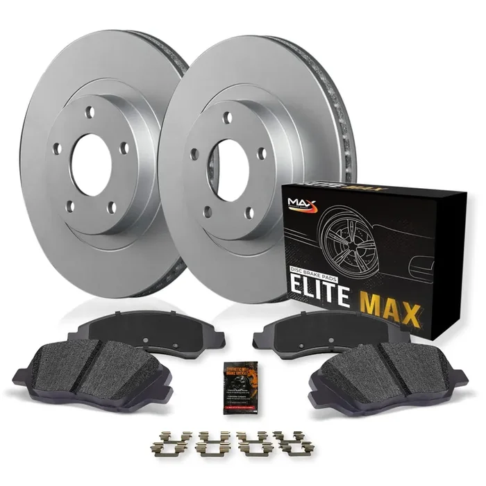 Max Advanced Brakes Rear Brake Kit For 2005-2016 Honda Cr-V 2010 2011 2012 Acura Rdx Fwd 2013-2018 Acura Rdx Replacement Geomet Coated Oe Disc Brake Rotors And Ceramic Brake Pads