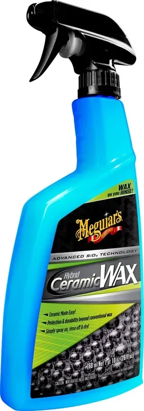 Meguiar‘S G190526Eu Hybrid Ceramic Spray Wax 768Ml Advanced Sio2 Technology