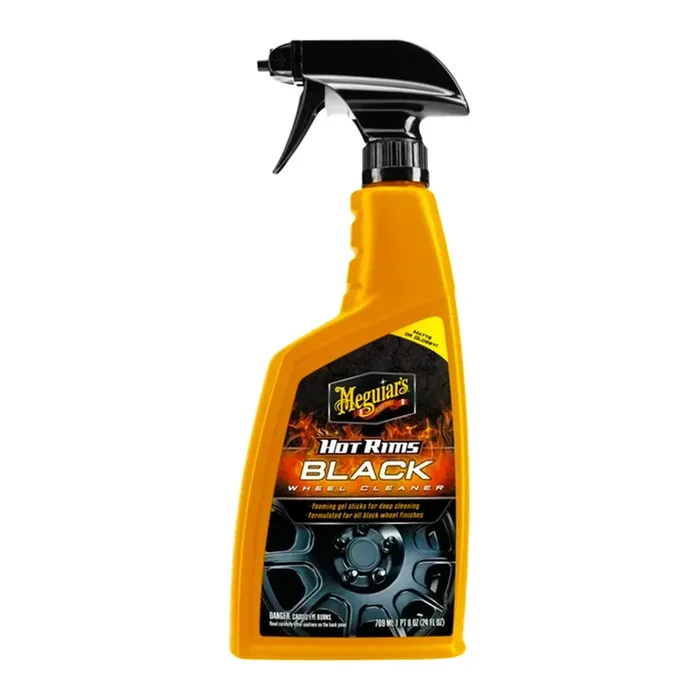 Meguiar‘S Hot Rims Black Wheel Cleaner, Best Cleaner For Matte Black Wheels – 24 Oz Spray Bottle