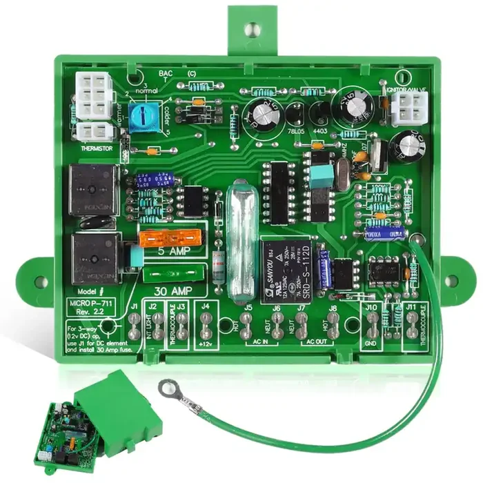 Micro P-711 Refrigerator Main Power Control Circuit Board For Dometic 2 Or 3 Way Rv Parts, For Dometic Micro P711