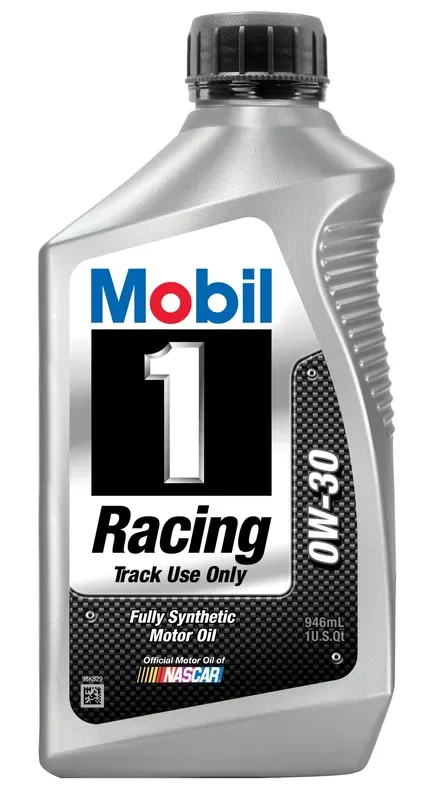 Mobil 1 44516 0W-30 Full Synthetic Racing Motor Oil – 1 Quart (Pack Of 6)