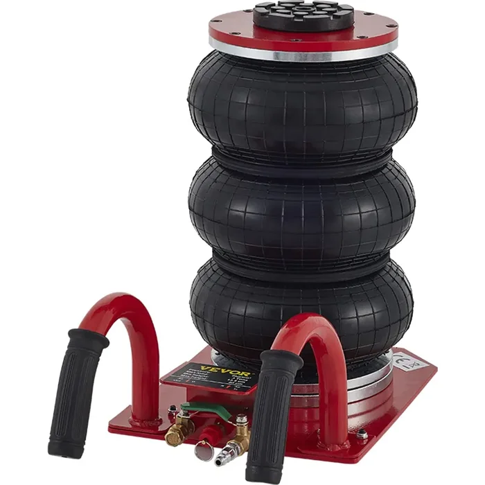 Mophorn Air Jack, 3 Ton/6600 Lbs Air Bag Jack, Pneumatic Jack Fast Lift Up To 16 Inch, Air Jack For Your Cars(Short Handle)