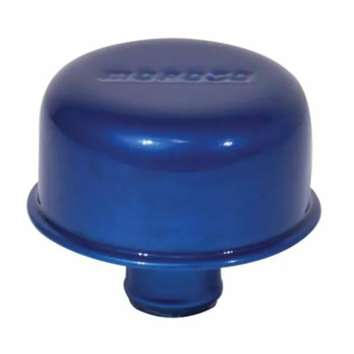 Moroso 68717 Breather, Push In, Blue Powder Coat