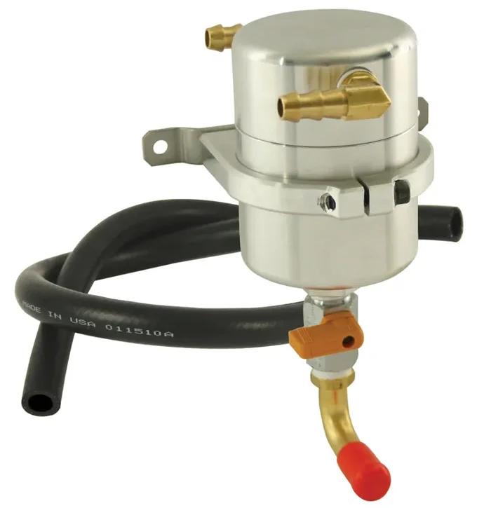 Moroso 85603 Black Small Body Air-Oil Separator (08-14 Cadillac CTS V)