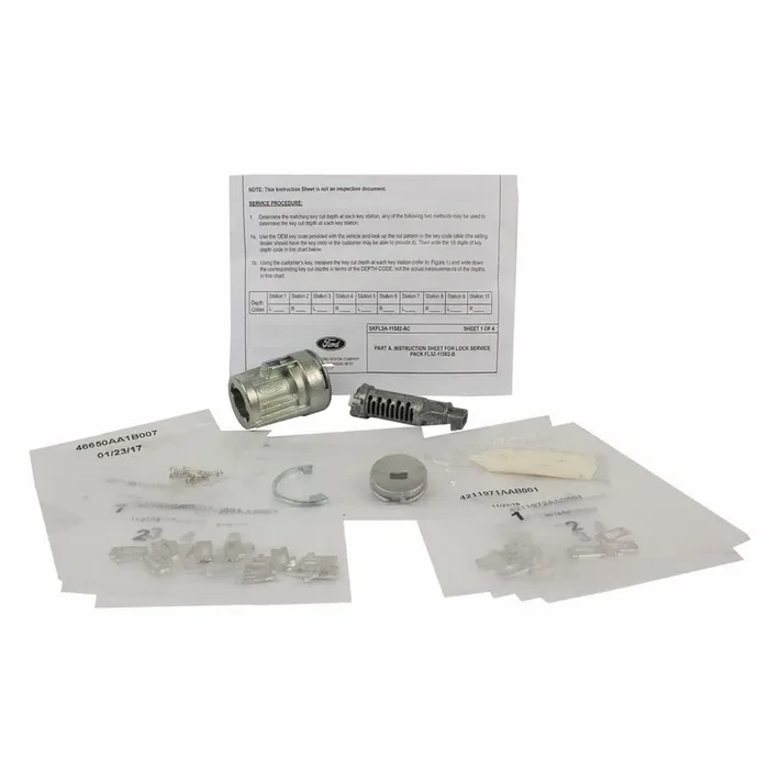 Motorcraft Sw7905 Lock Cylinder And Key, 1 Pack