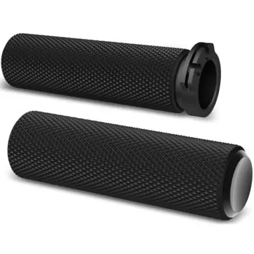 Motorcycle 1‘ Handlebar Grip Handgrips Fit For Harley Touring Sporster Dyna Softail V-Rod 1 Pair