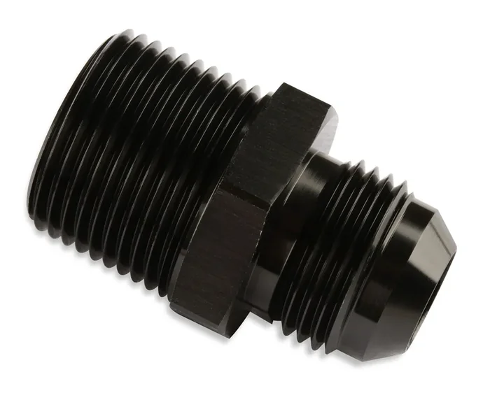 Mr. Gasket 481662-BL ST -6 MALE TO 1/8 IN. NPT ADAPTER BLACK