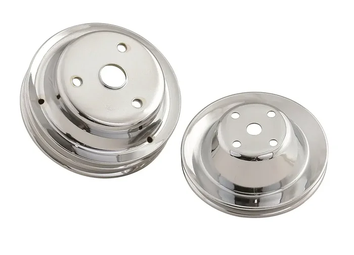 Mr. Gasket 4962 CHRM PULLEY SET SB CHEV
