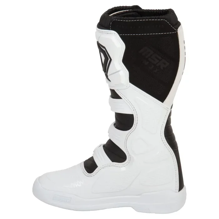 Msr M3X Motocross Boot (8, White)
