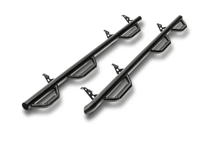 N-Fab Nerf Steps Textured Black, Wheel-To-Wheel W/ Bed Access D10115Cc-6-Tx Fits 2010-2018 Dodge Ram 2500 / 3500 Crew Cab