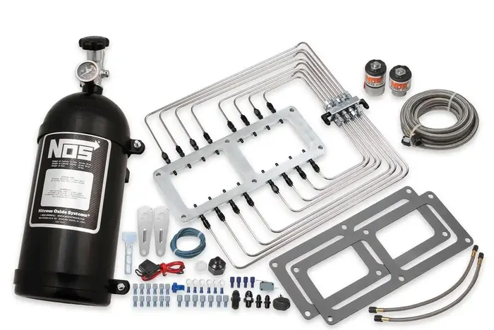 NOS 02520-CBNOS SHOW 6.71 BLOWER SYSTEM BLACK FITTINGS
