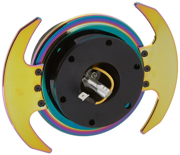 Nrg Innovations Srk-650Bk-Mc Quick Release Kit (Neo Chrome)