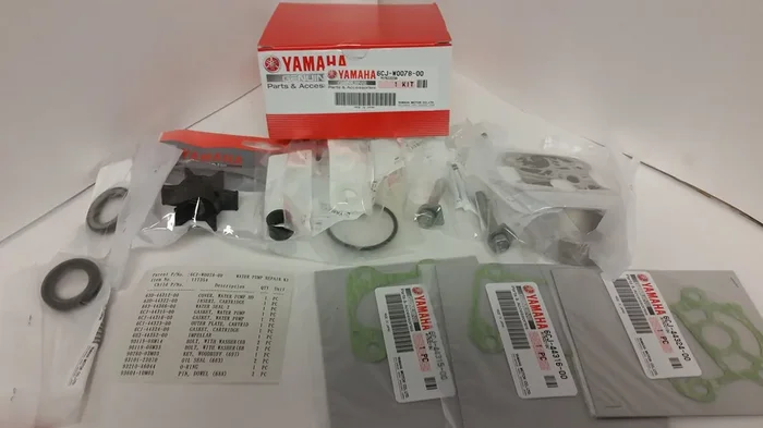 Oem Yamaha F70 Outboard Water Pump Repair Kit 6Cj-W0078-00-00