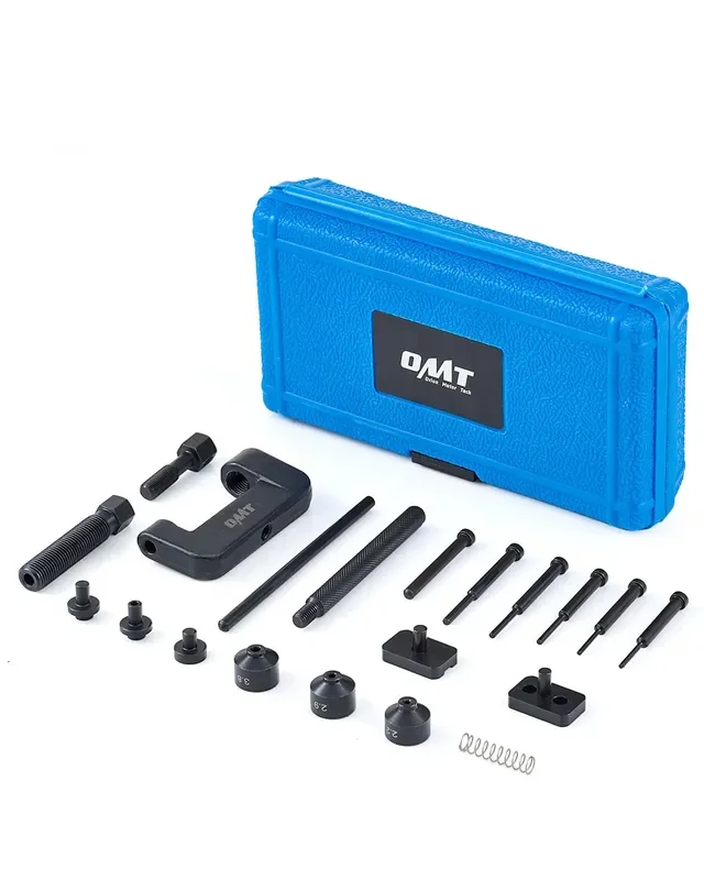 Orion Motor Tech 19Pc Chain Brake Tool Kit With C Frame 3 Anvils 5 Break Tips, Dirtbike Atv Bicycle Motorcycle Chain Tool Chain Link Removal Tool Chain Rivet Tool For Cam & 25 To 630 Chains