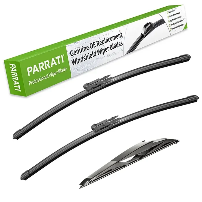 Parrati High Performance Premium All-Season Automotive Windshield Wipers With Rear Wiper Blades Replacement For 2013-2018 Ford C
