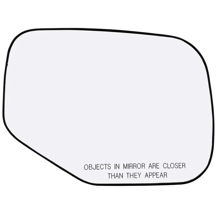 Passenger Side Mirror Glass Assembly With Plastic Backing Plate Heated Compatible With 2006-2008 Honda Ridgeline