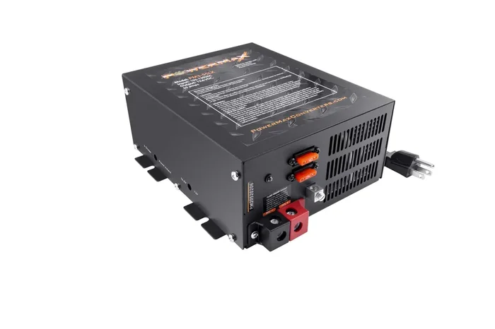 Powermax Pm3-35 Power Supply Ac-Dc Converter (110/120 Vac To Dc 0-12 Volt, 35 Amp) Battery Charger W/ 3-Stage Smart Charging M