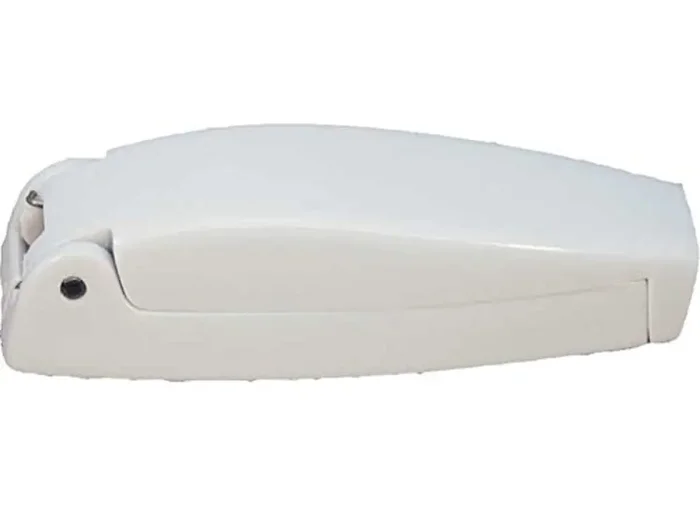 Prime Products 18-5080 White Bullet Style Catch